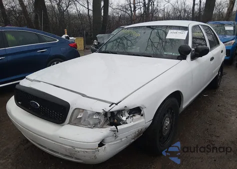 2011 Ford Crown Victoria Police Interceptor from USA, damaged, VIN 2FABP7BV7BX180593
